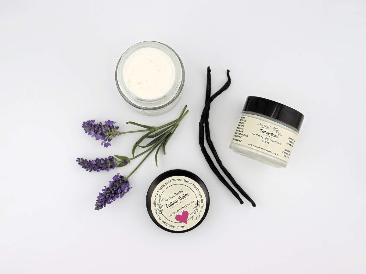 Gentle Lavender and Vanilla Tallow Balm