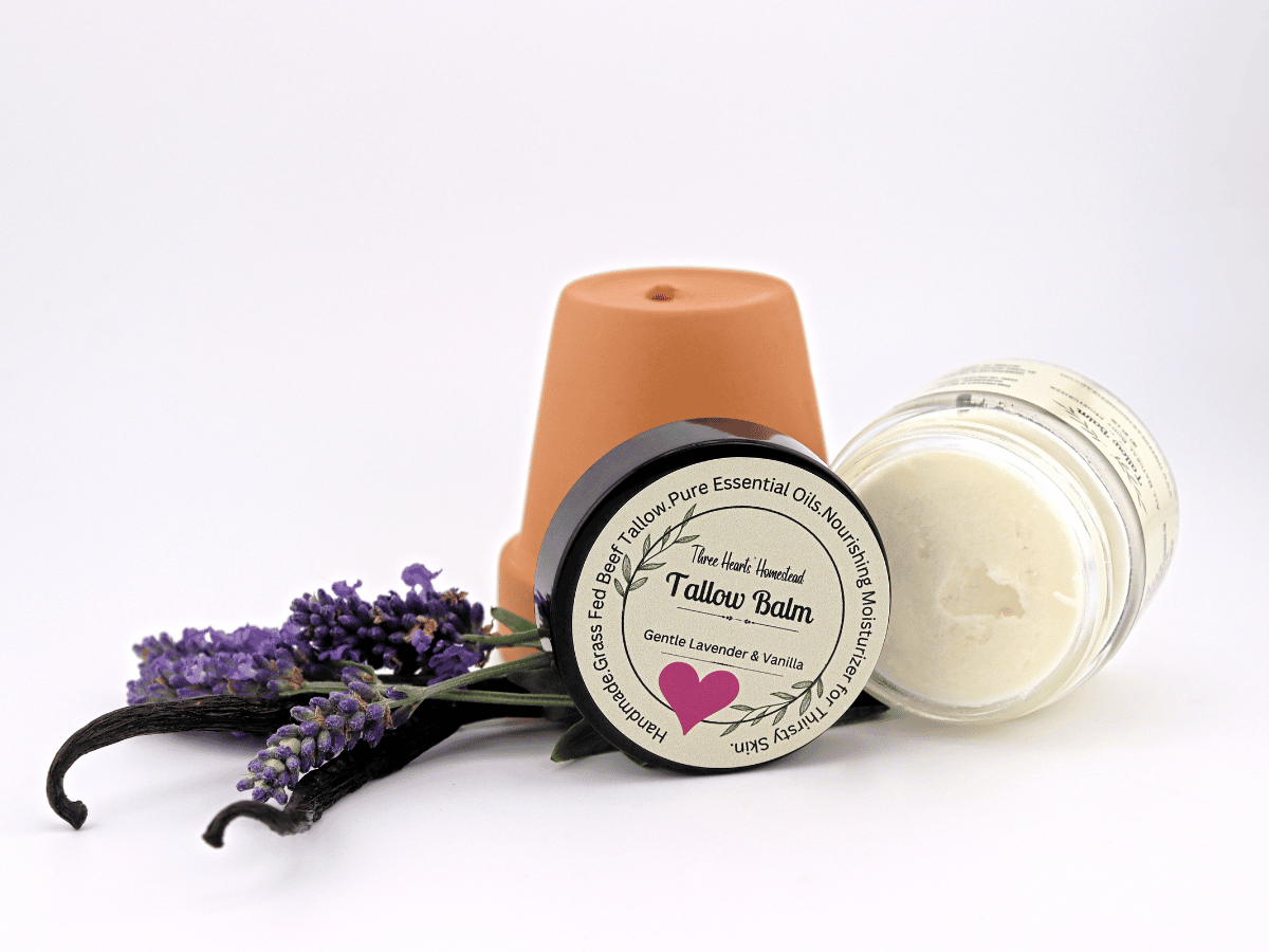 Gentle Lavender and Vanilla Tallow Balm